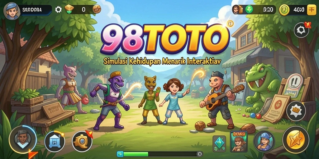 Tampilan gameplay 98TOTO yang menarik dan interaktif.