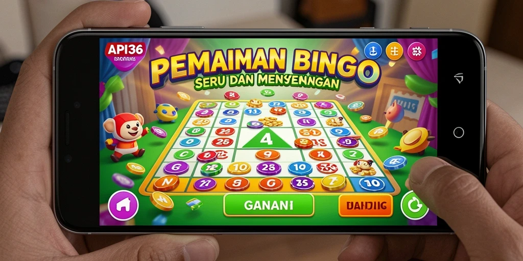 Tampilan gameplay Bingo yang seru dan interaktif.