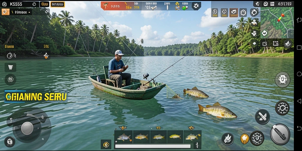 Tangkapan besar di K5555, pengalaman memancing yang seru.