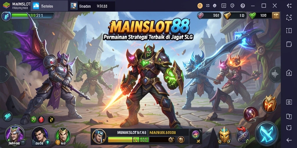 Tampilan gameplay seru dan strategis di MAINSLOT88.