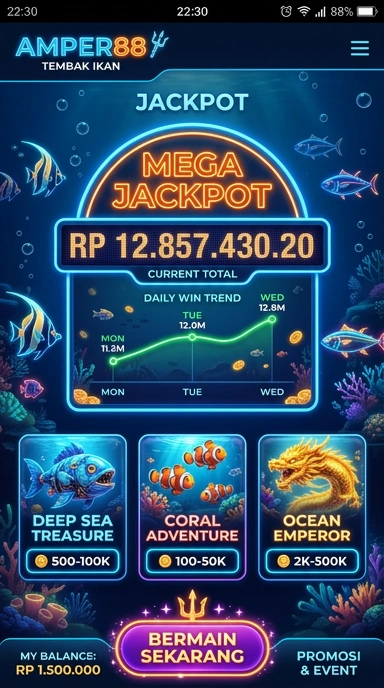 Pengguna menikmati pengalaman unduh yang mudah di amper88.
